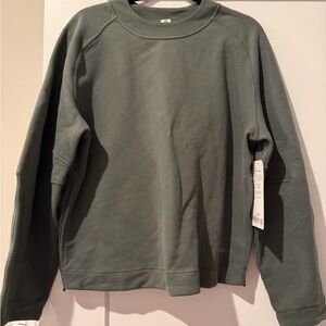 lululemon athletica Olive Green Sweatshirt